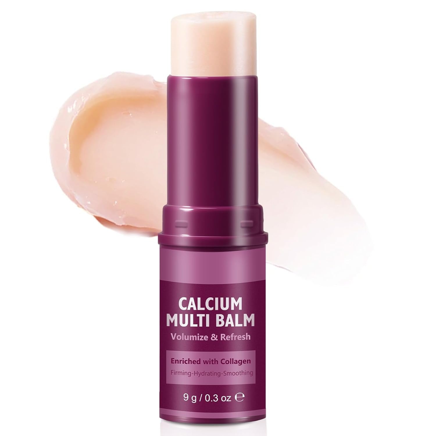 Calcium Multi Balm Stick, Calcium Volume Multi Balm Stick, Firming,Hydrating & Smoothing Collagen Moisturing Stick for Eyes, Face & Neck